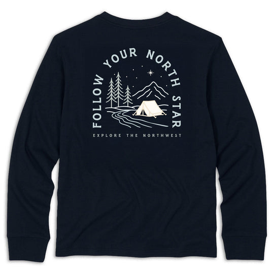 Follow Your North Star Long Sleeve Tee