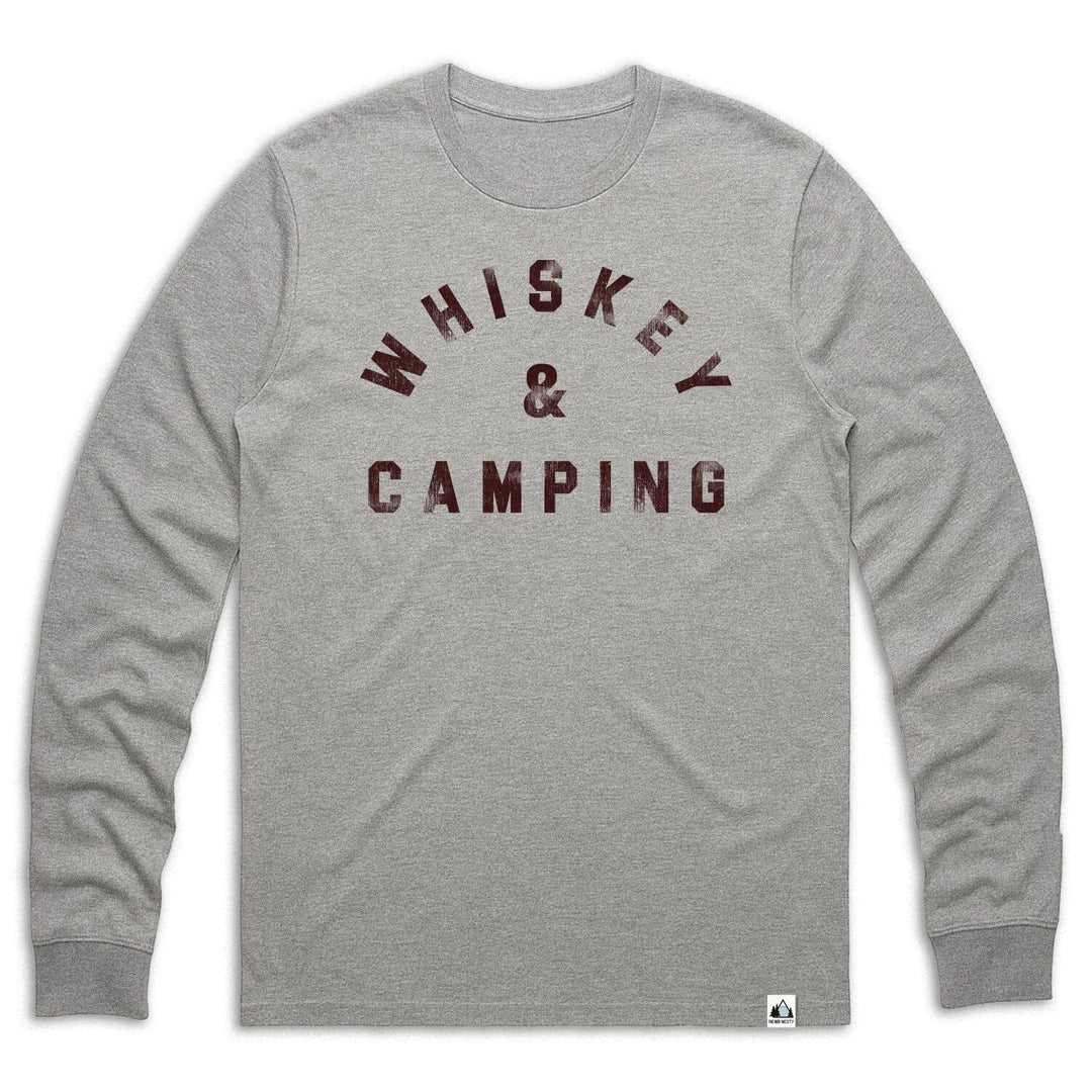 Whiskey & Camping L/S Tee