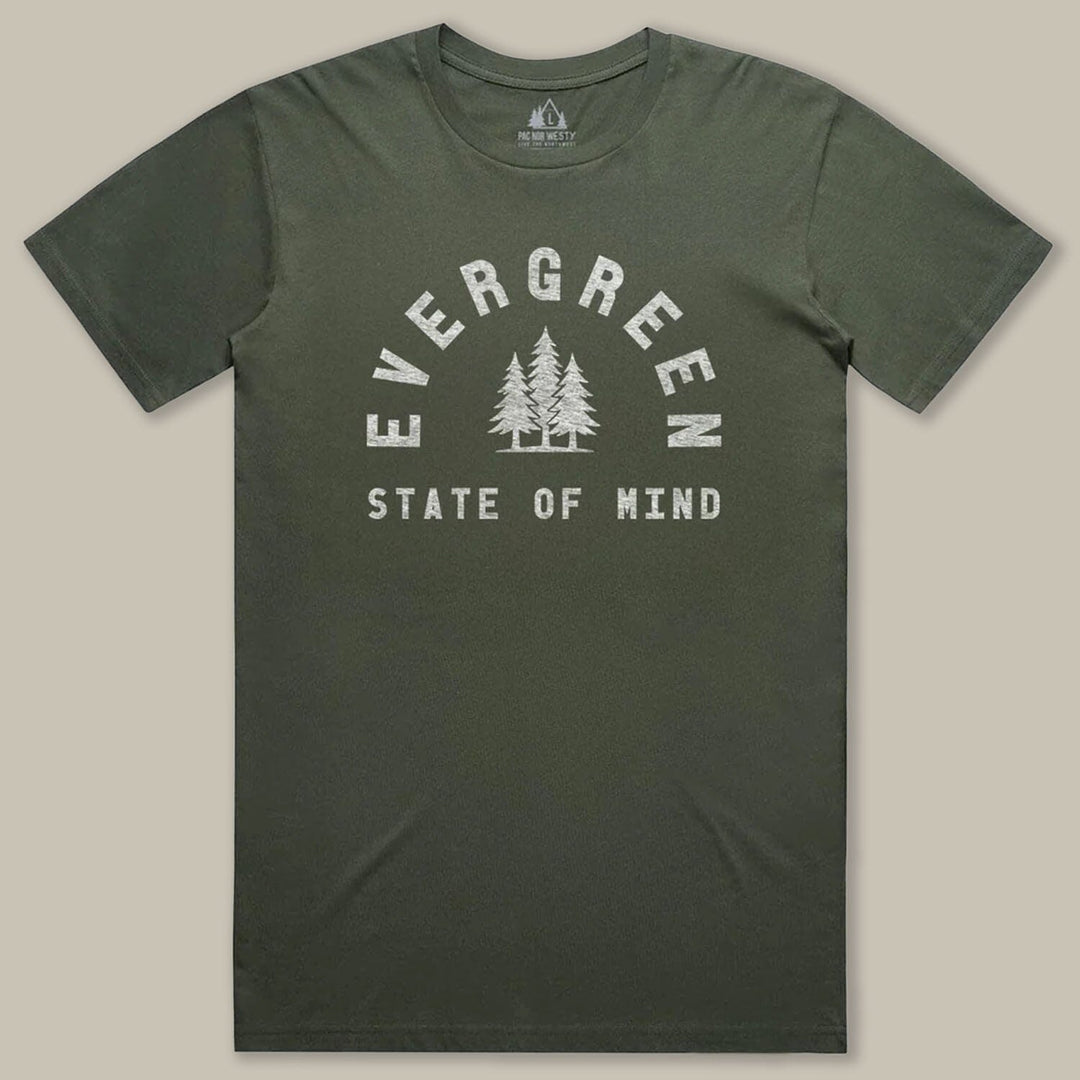 PNW Evergreen State of Mind Tee - Pac Nor Westy -