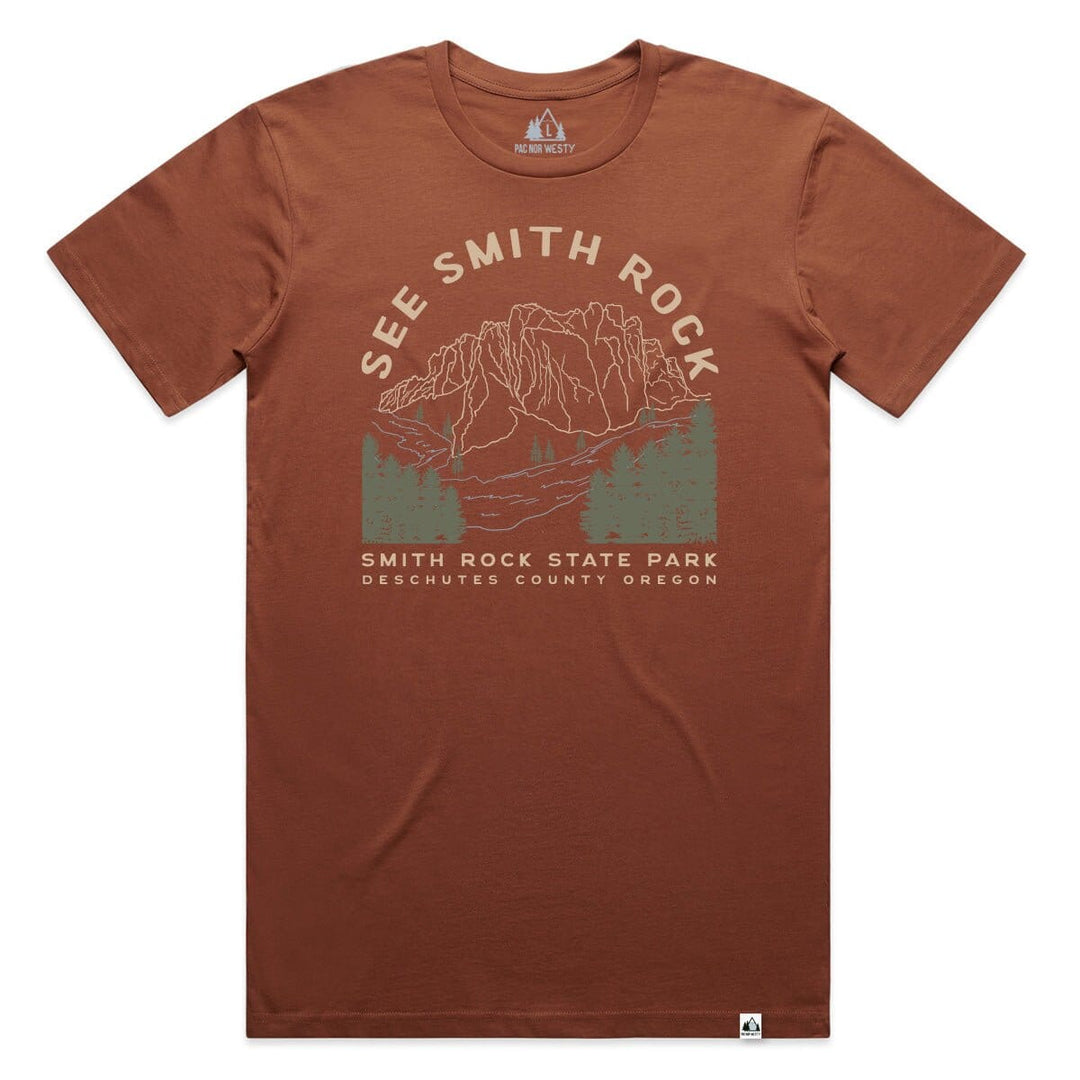 PNW See Smith Rock Tee - Pac Nor Westy -
