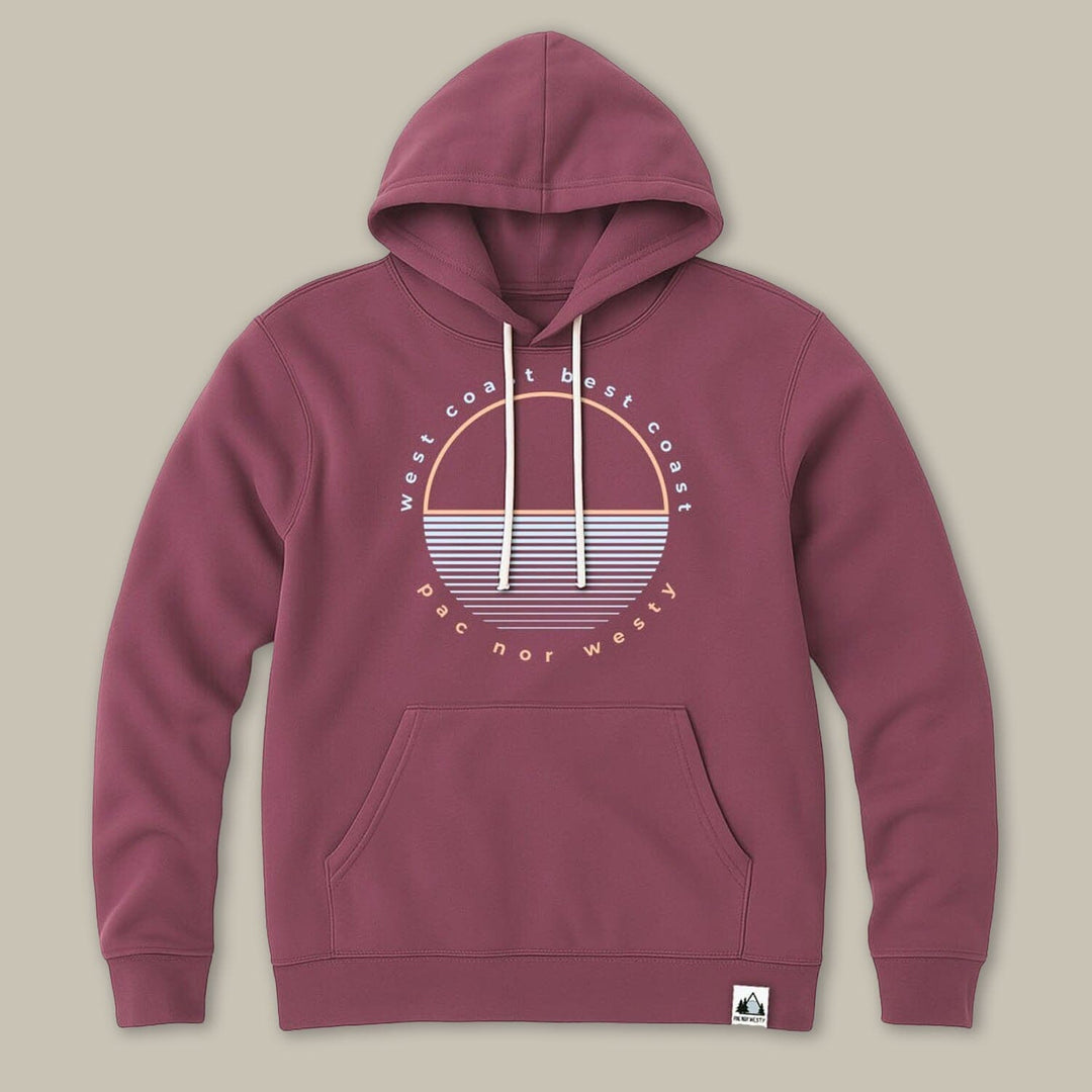 Best Coast Hoodie - Salmon