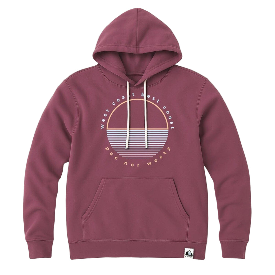 Best Coast Hoodie - Salmon