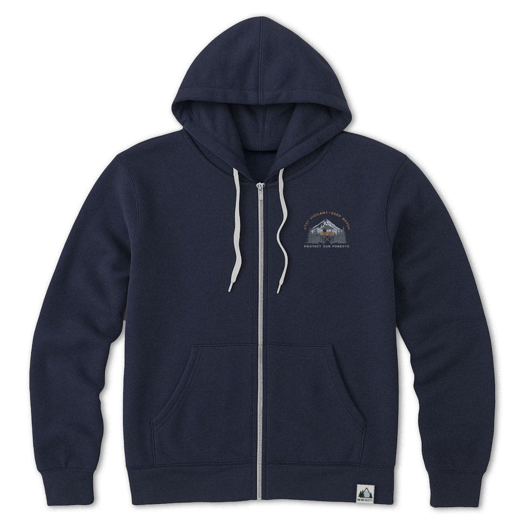 Keep Watch Zip Hoodie