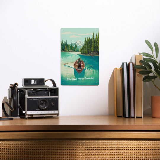 PNW Boating 12x18 Metal Sign