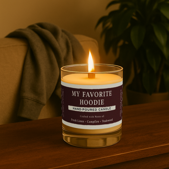 My Favorite Hoodie Candle