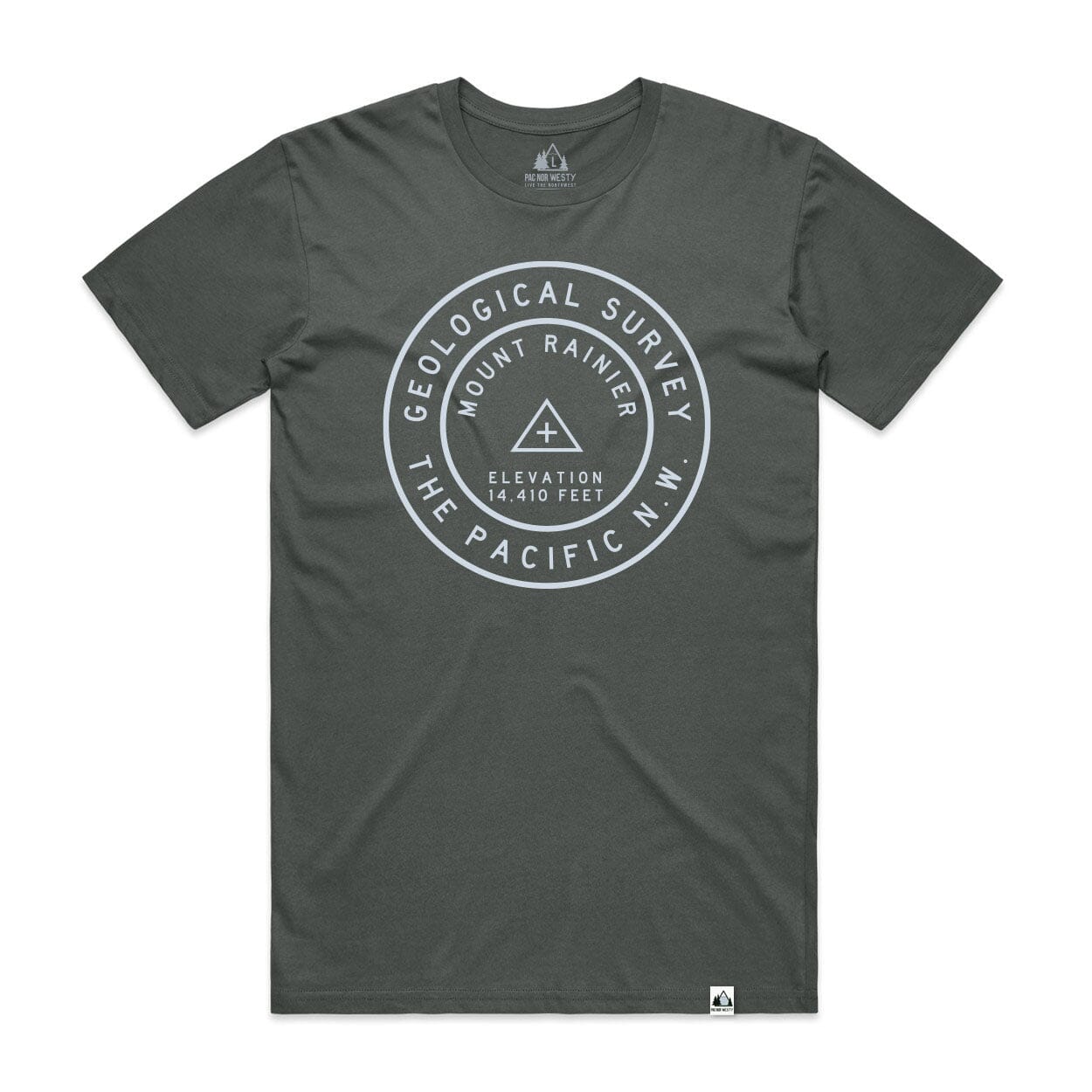 Benchmark Tee - Mount Rainier