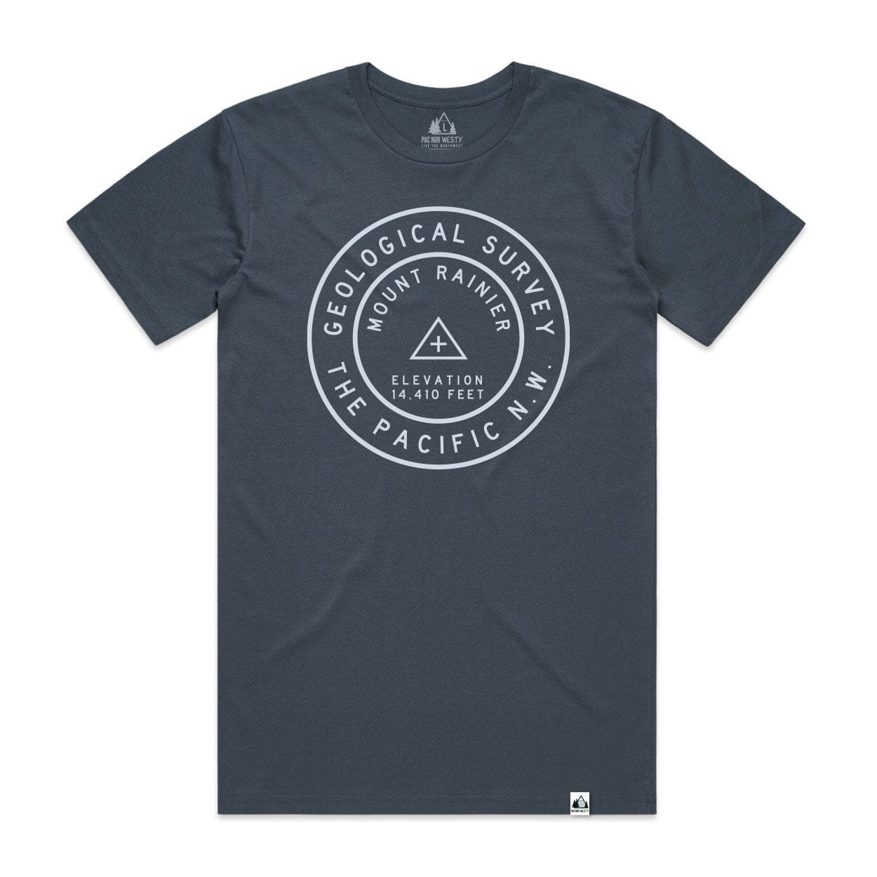 Benchmark Tee - Mount Rainier