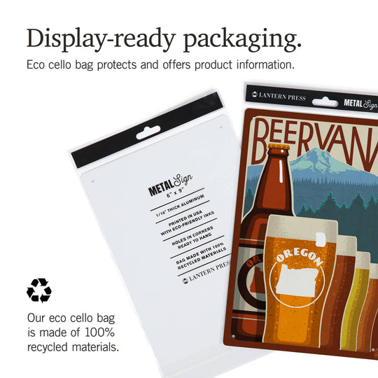 Beervana 12x18 Metal Sign