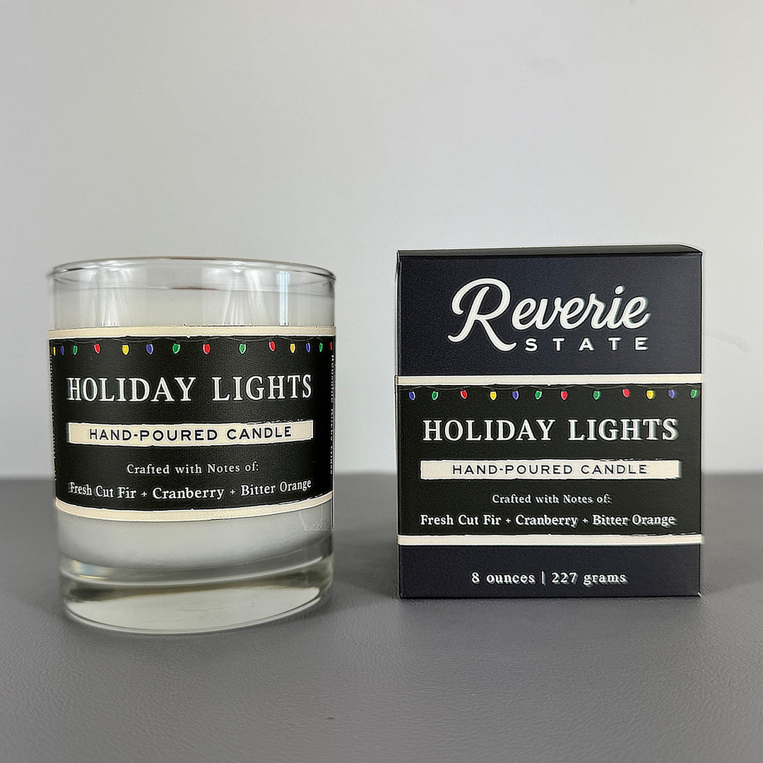 Holiday Lights Candle