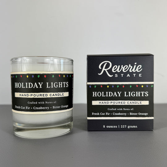 Holiday Lights Candle