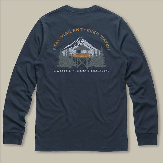 Keep Watch Long Sleeve Tee