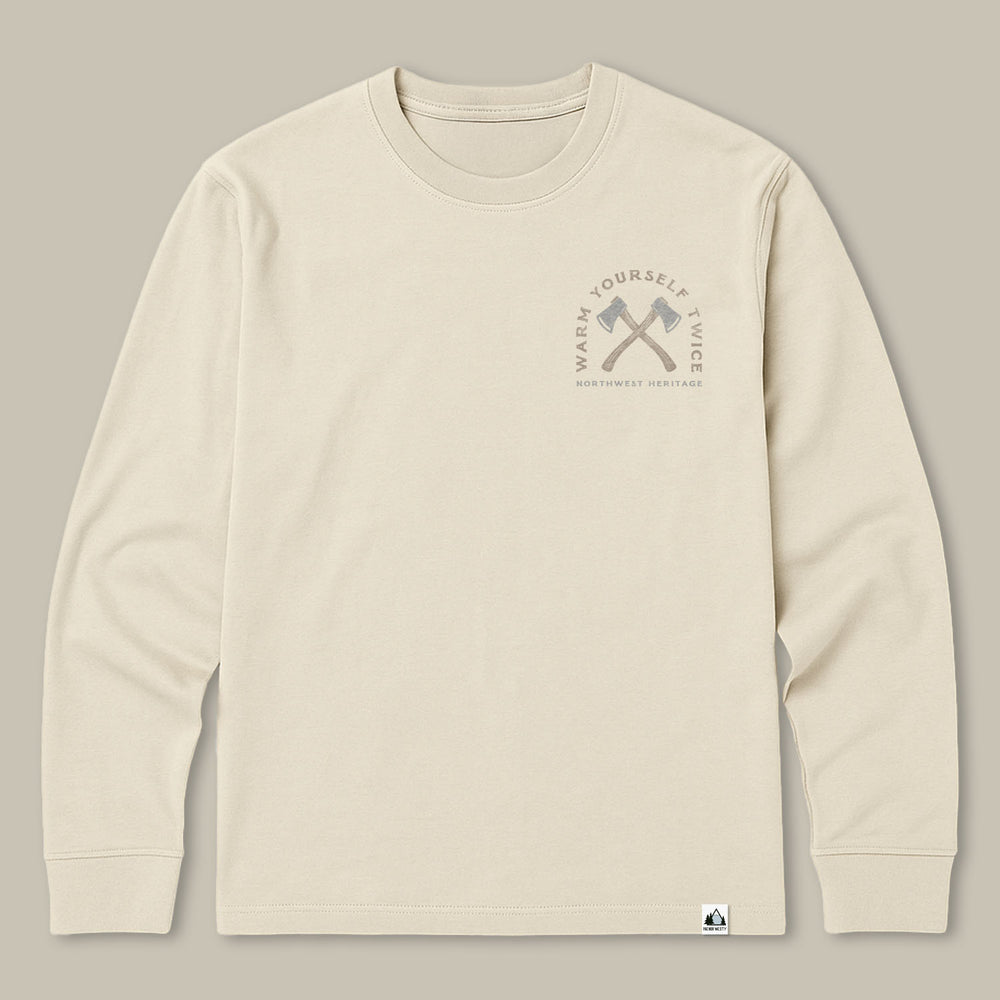 Warm Yourself Twice Long Sleeve Tee