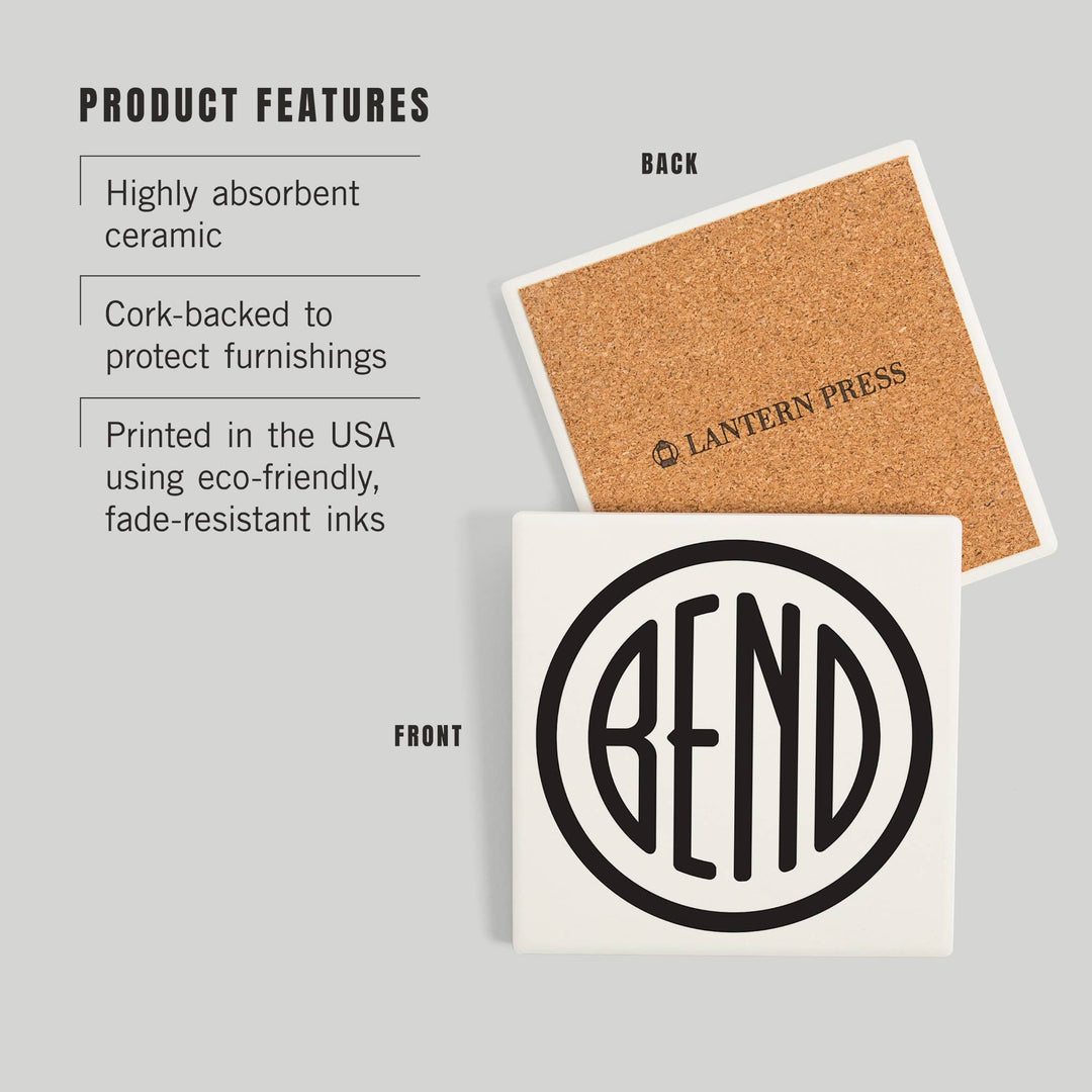 PNW Bend Logo Coaster - Pac Nor Westy - 