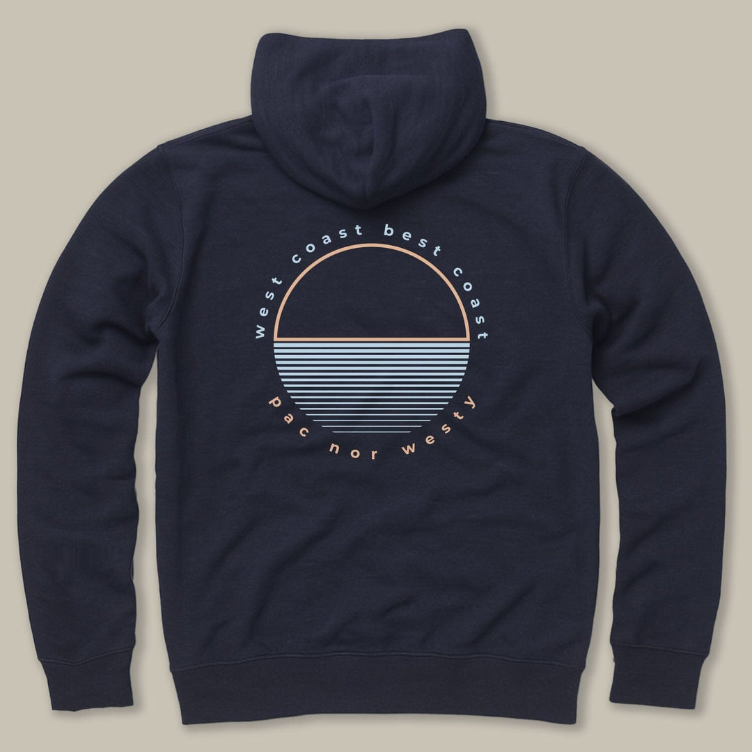 PNW Best Coast Zip Hoodie - Pac Nor Westy - 