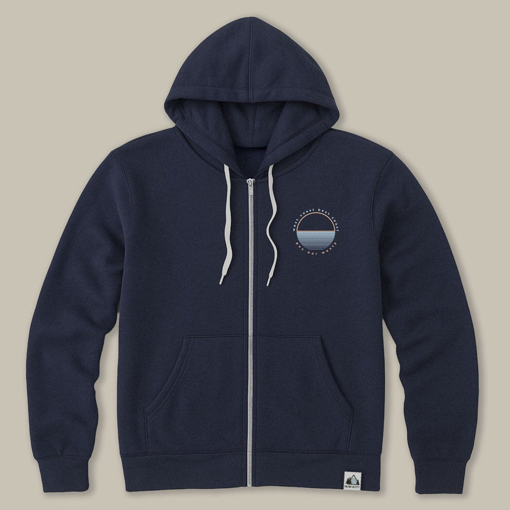 PNW Best Coast Zip Hoodie - Pac Nor Westy - 