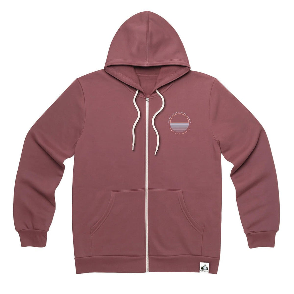 PNW Best Coast Zip Hoodie - Salmon - Pac Nor Westy - 