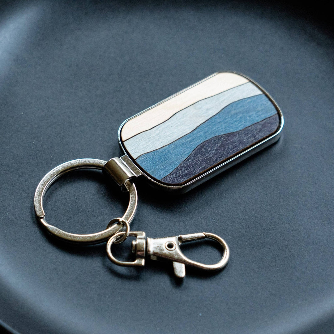 PNW Blue Mountains Keychain - Pac Nor Westy - 