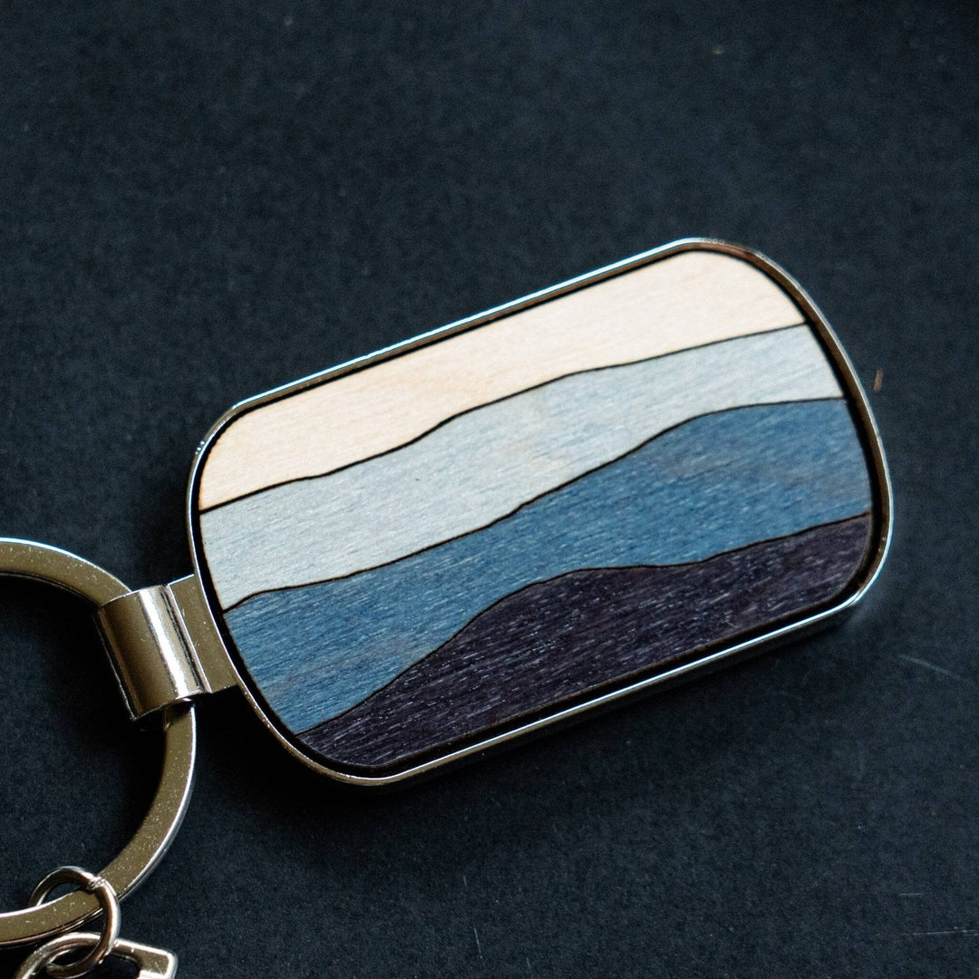 PNW Blue Mountains Keychain - Pac Nor Westy - 