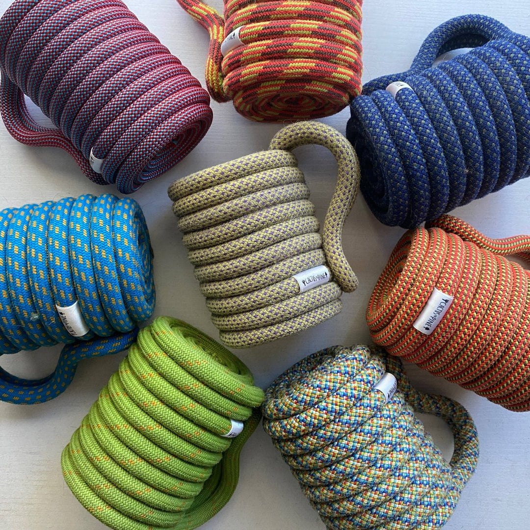 PNW Can Cozie - Upcycled Rock Climbing Rope - Pac Nor Westy - 