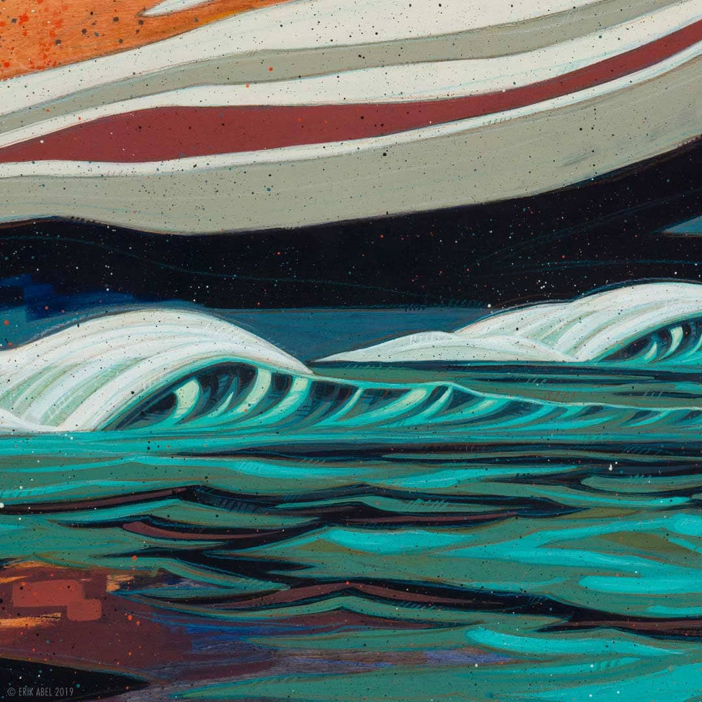 PNW "Dark Seas" ChromaBlock 12x12: Natural Frame - Pac Nor Westy - 