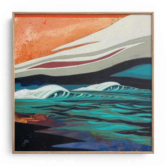 PNW "Dark Seas" ChromaBlock 12x12: Natural Frame - Pac Nor Westy - 