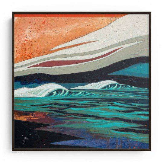 PNW "Dark Seas" ChromaBlock 12x12: Natural Frame - Pac Nor Westy - 