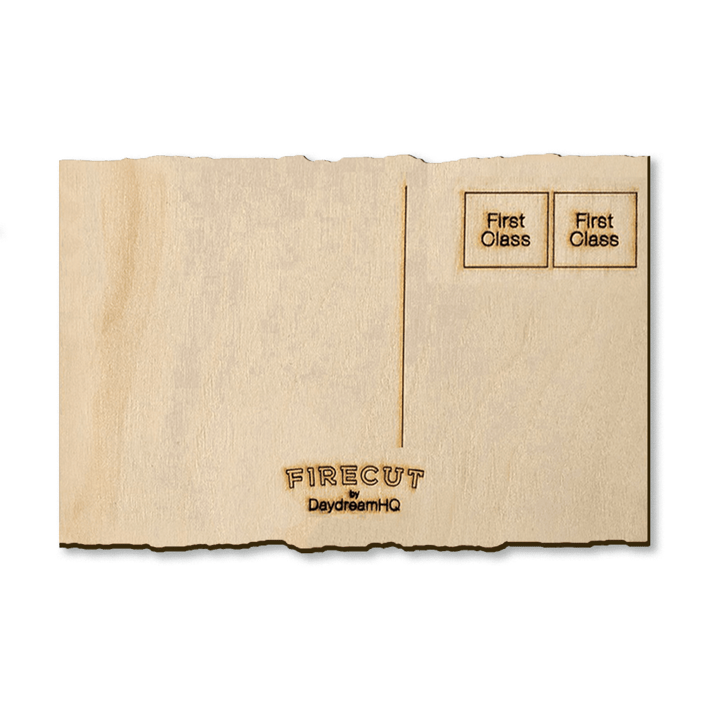 PNW Deck Chairs - Wood Postcard & Magnets - Custom Namedrop: Magnet - Pac Nor Westy - 