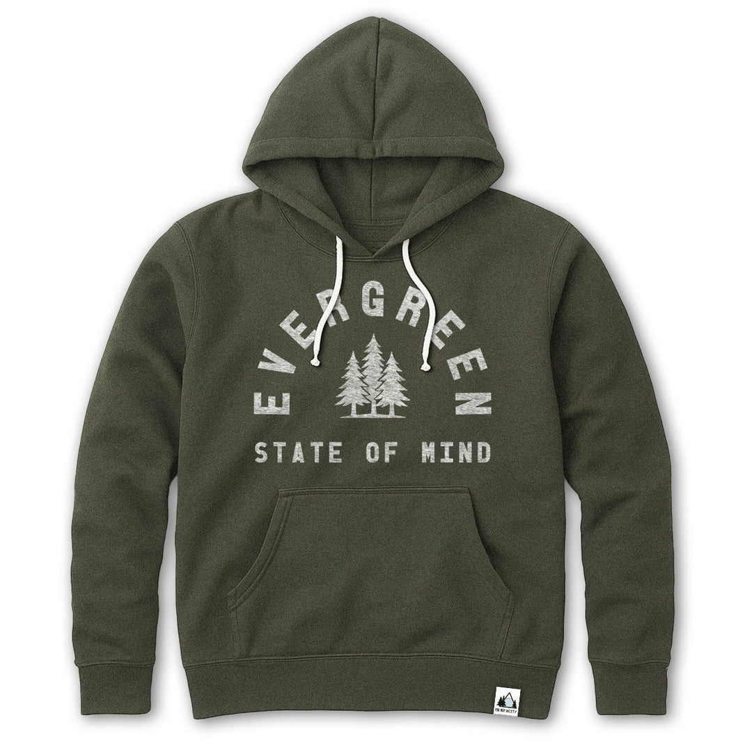 PNW Evergreen State of Mind Hoodie - Pac Nor Westy - 