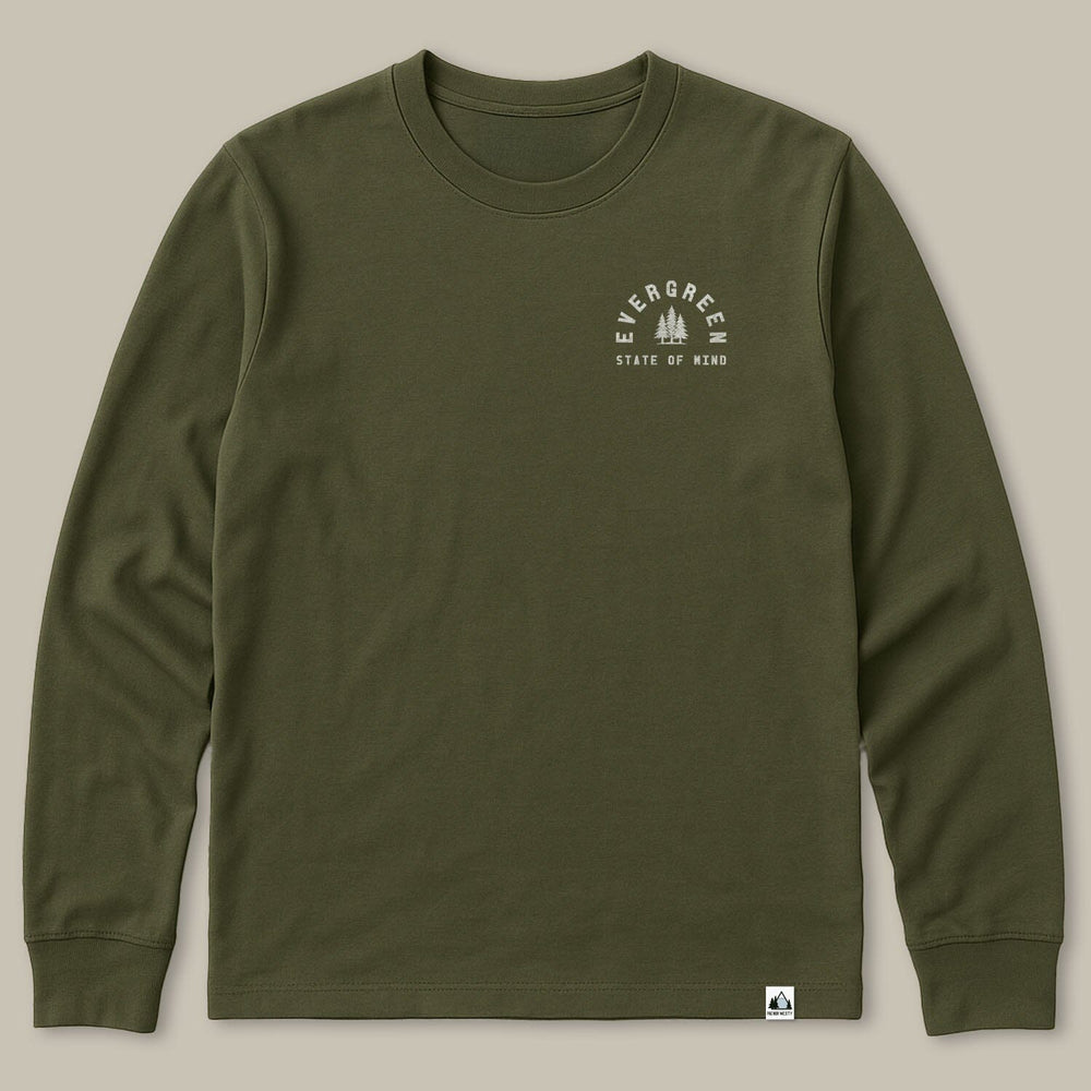 PNW Evergreen State of Mind Long Sleeve Tee - Pac Nor Westy - 