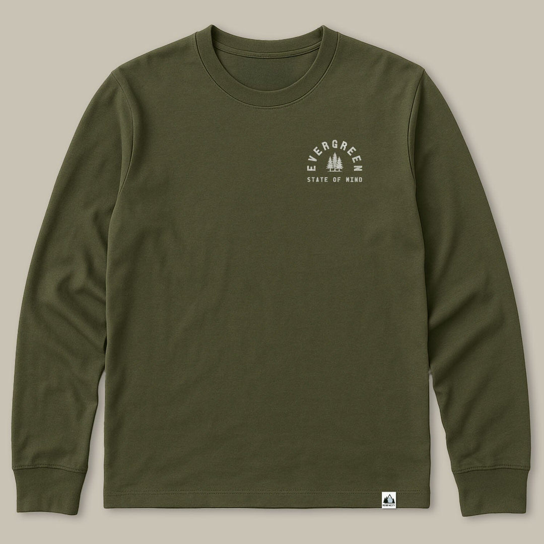 PNW Evergreen State of Mind Long Sleeve Tee - Pac Nor Westy - 