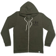 PNW Fir Real Zip Hoodie - Pac Nor Westy - 