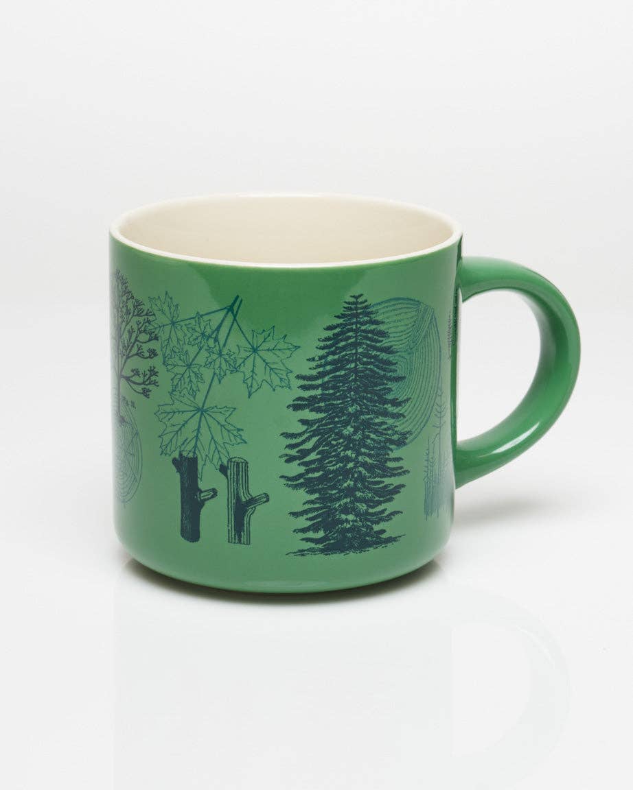PNW Forest & Trees Ceramic Mug - Pac Nor Westy - 