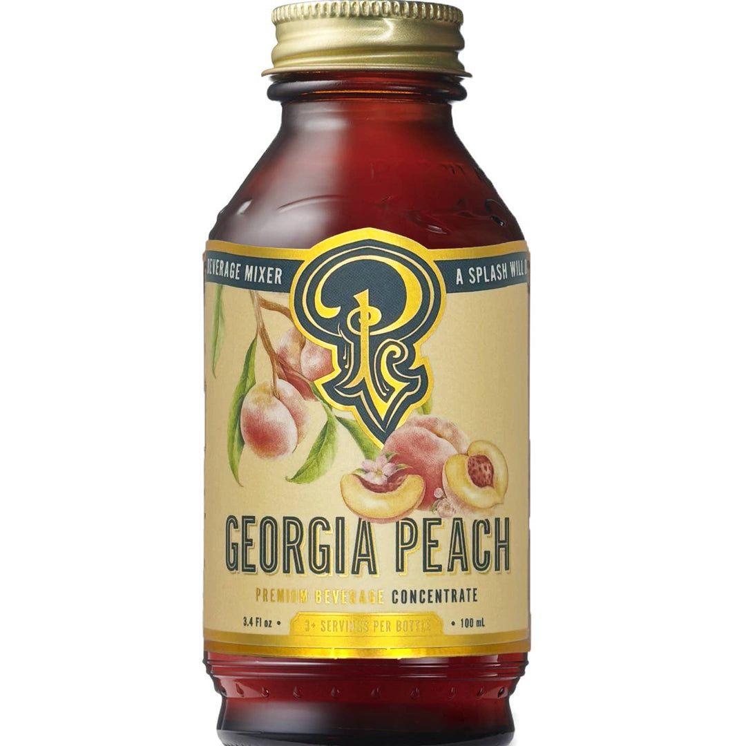 PNW Georgia Peach Syrup - 3.4 oz - Pac Nor Westy - 