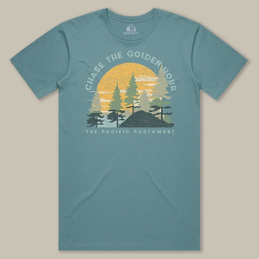 PNW Golden Hour Tee - Pac Nor Westy - 