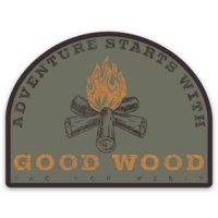 PNW Good Wood Sticker - Pac Nor Westy - 