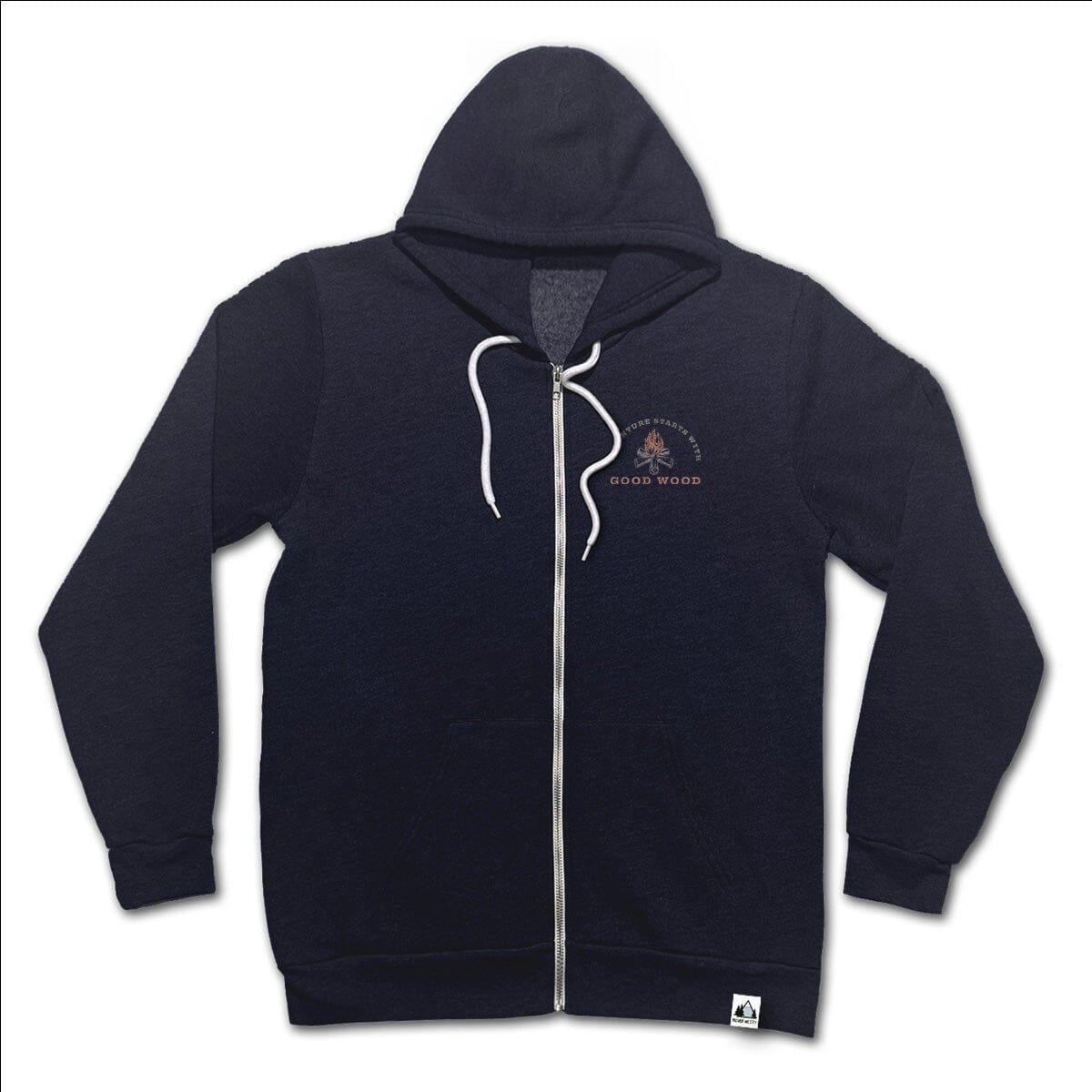 PNW Good Wood Zip Hoodie - Pac Nor Westy - 