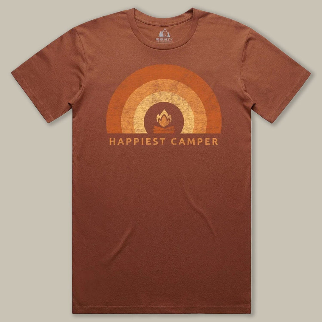 PNW Happiest Camper Tee - Pac Nor Westy - 