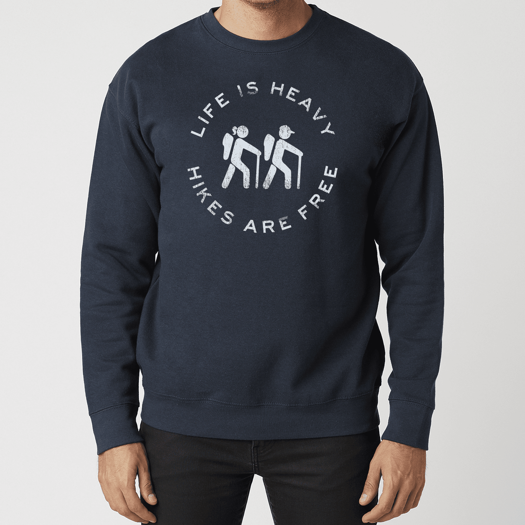 PNW Hikes Are Free Sweatshirt - Pac Nor Westy - 