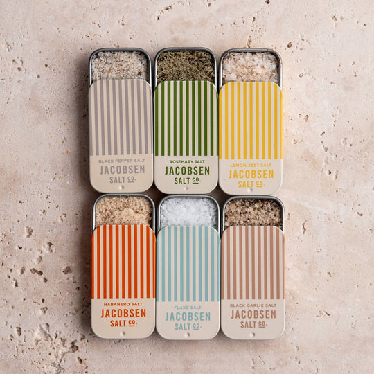 PNW Infused Salt Slide Tin Collection - 6 Flavors - Pac Nor Westy - 