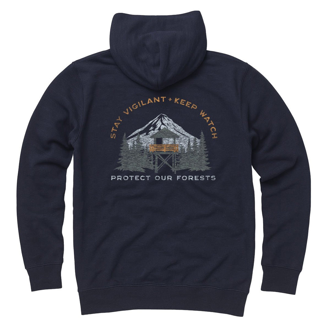 PNW Keep Watch Zip Hoodie - Pac Nor Westy - 