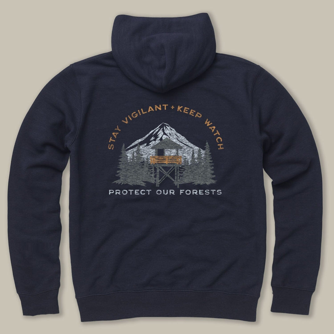 PNW Keep Watch Zip Hoodie - Pac Nor Westy - 
