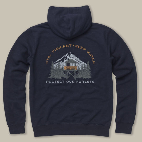 PNW Keep Watch Zip Hoodie - Pac Nor Westy - 