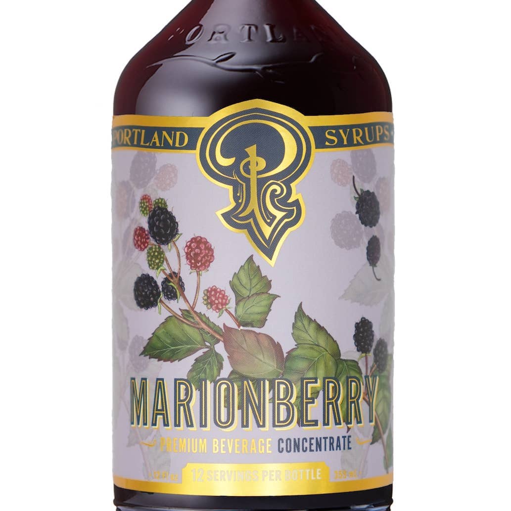 PNW Marionberry Syrup - 12 oz - Pac Nor Westy - 