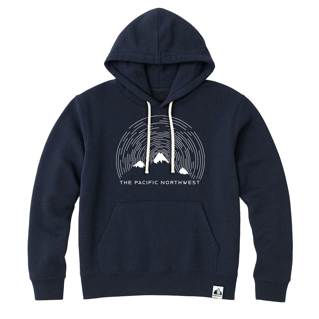 PNW Mountain Stars Hoodie - Pac Nor Westy - 