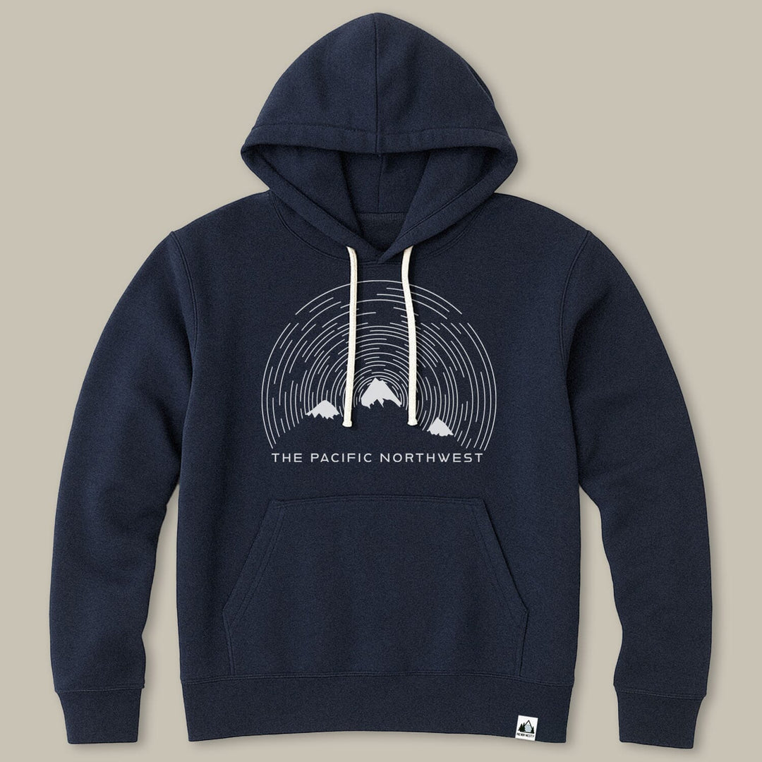 PNW Mountain Stars Hoodie - Pac Nor Westy - 