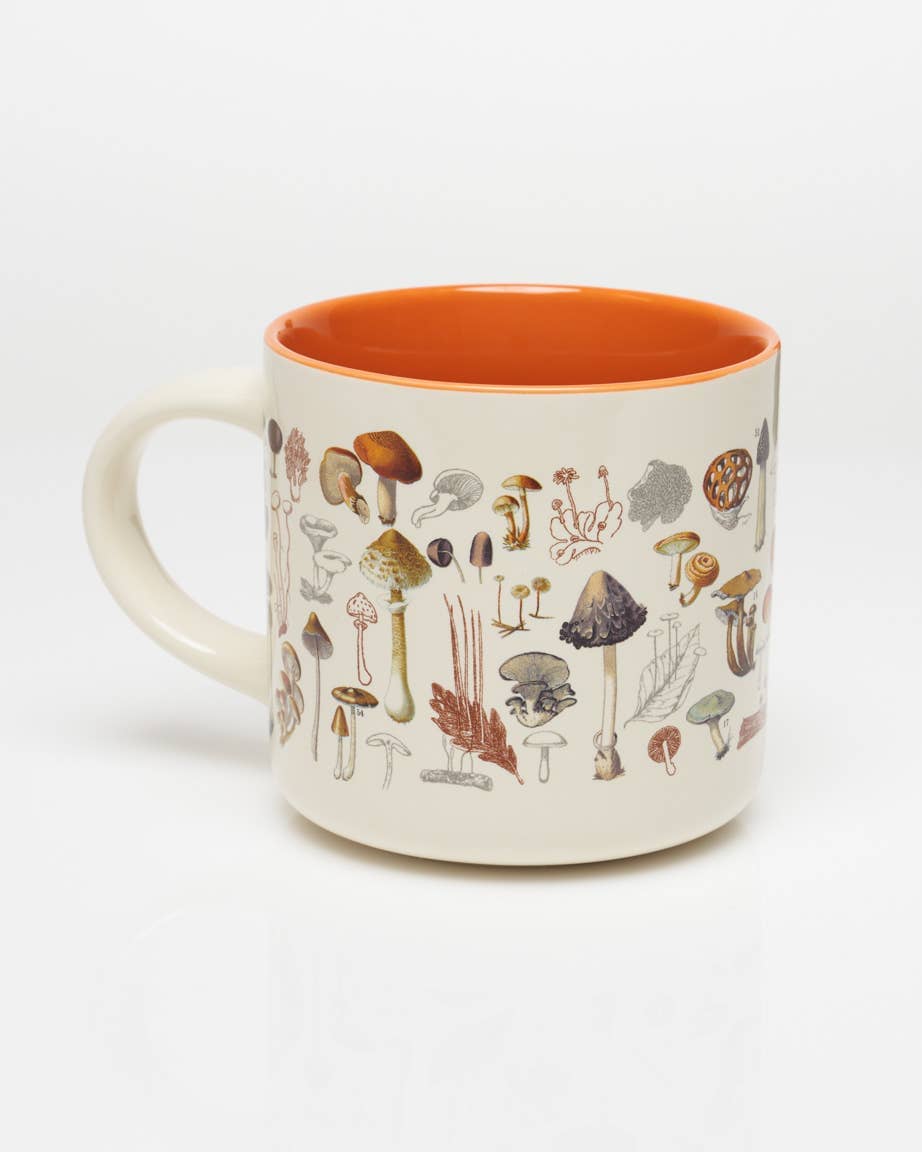 PNW Mushrooms Ceramic Mug - Pac Nor Westy - 