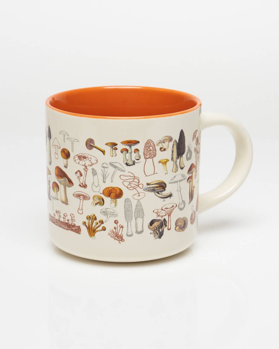 PNW Mushrooms Ceramic Mug - Pac Nor Westy - 