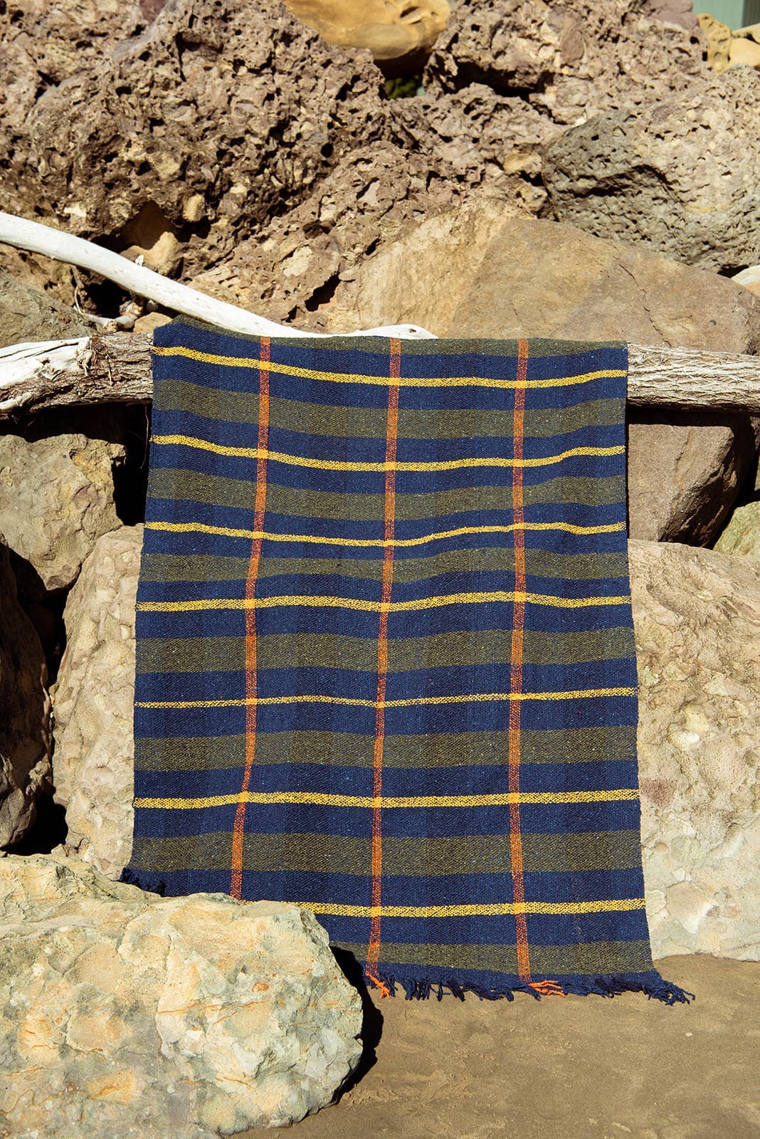 PNW Pacific Plaid Recycled Beach Throw - Pac Nor Westy - 