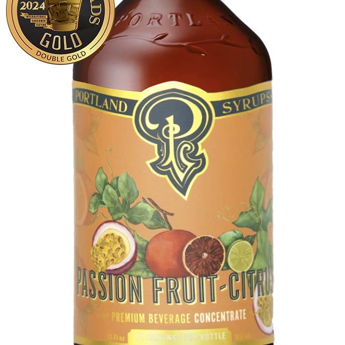 PNW Passion Fruit Citrus Syrup - 12 oz - Pac Nor Westy - 