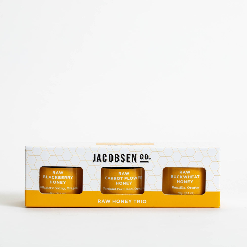 PNW Raw Honey 3 Jar Sampler Collection - Pac Nor Westy - 
